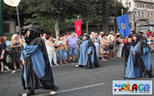 Cabalgata conmemoración de la llegada de los Reyes Católicos a Málaga 